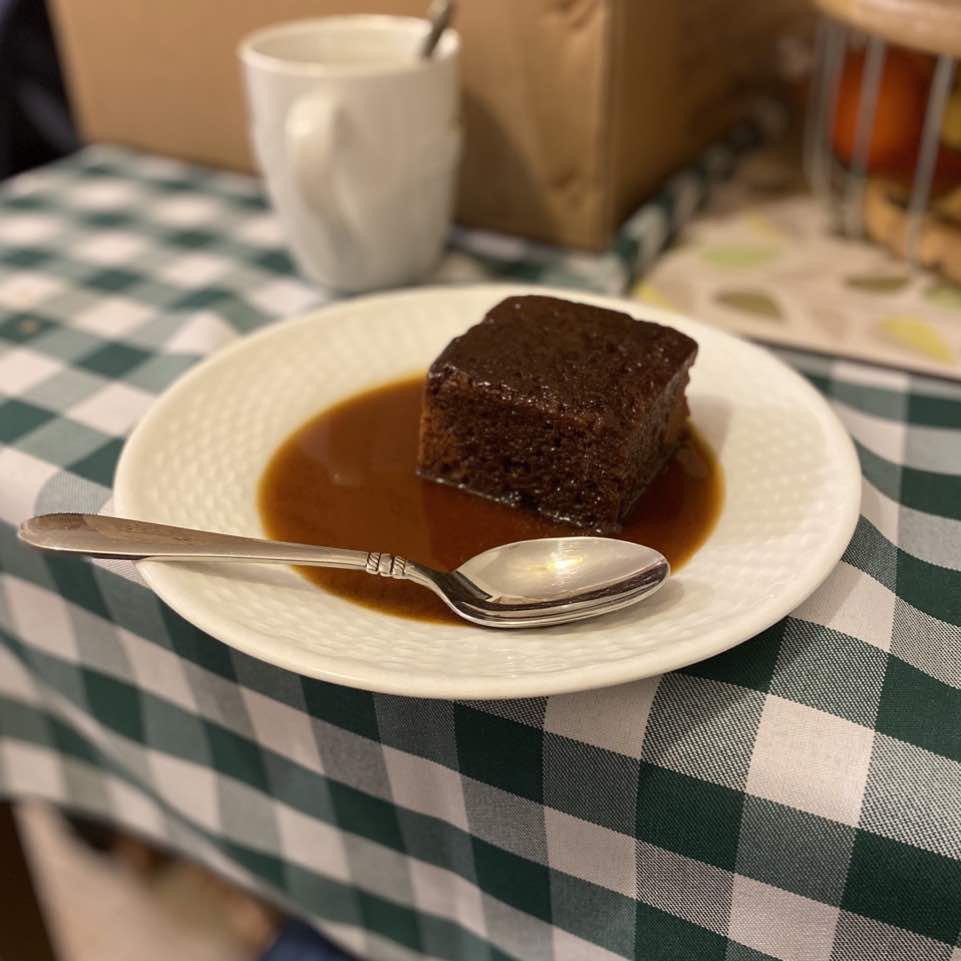 sticky toffee pudding